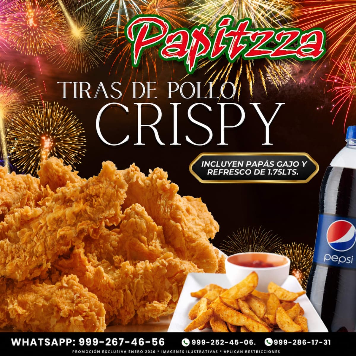 Paquete 1 Tiras Crispy